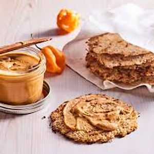 Kasav ak Manba : crispy cassava with Peanut butter