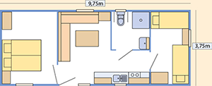Camping am Deich, Tobs, barrierefrei