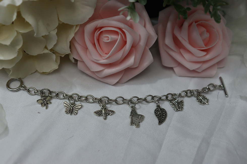 Thumbnail: Silver Charm Bracelets