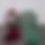 Thumbnail: Tailed Christmas Ornament