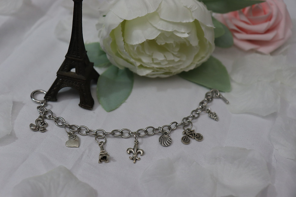 Thumbnail: Silver Charm Bracelets