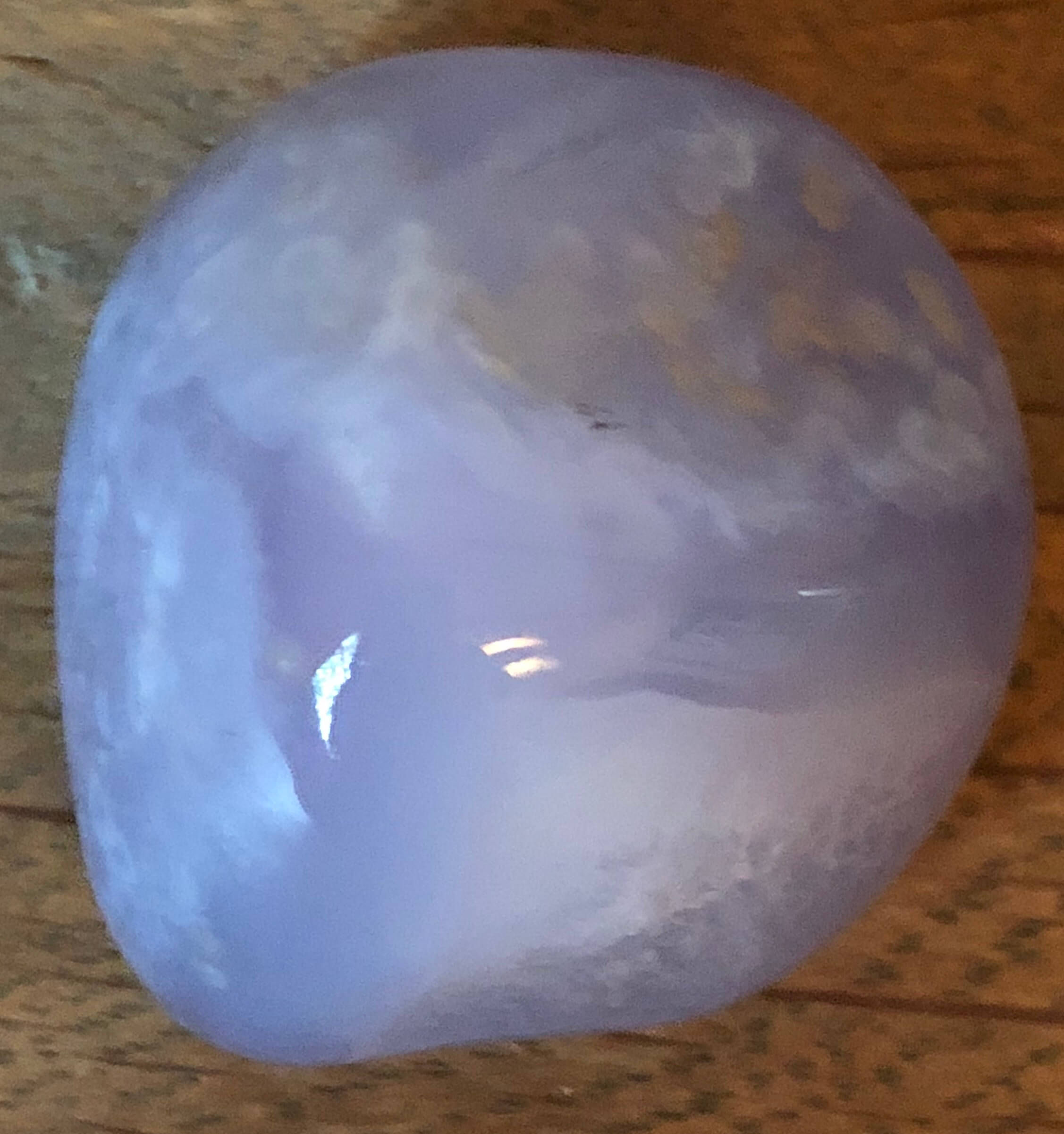 Calcédoine bleue Lithophile Gard