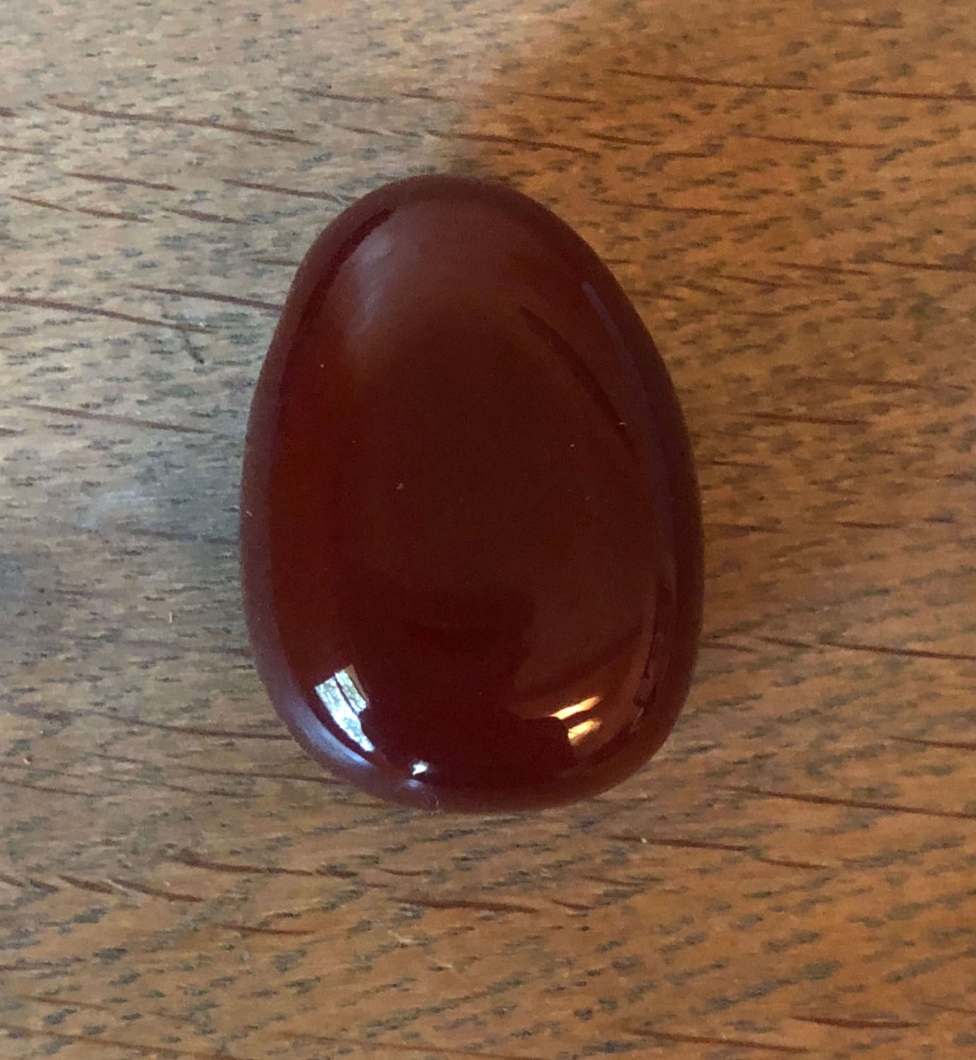 Pendentif cornaline Lithophile Gard