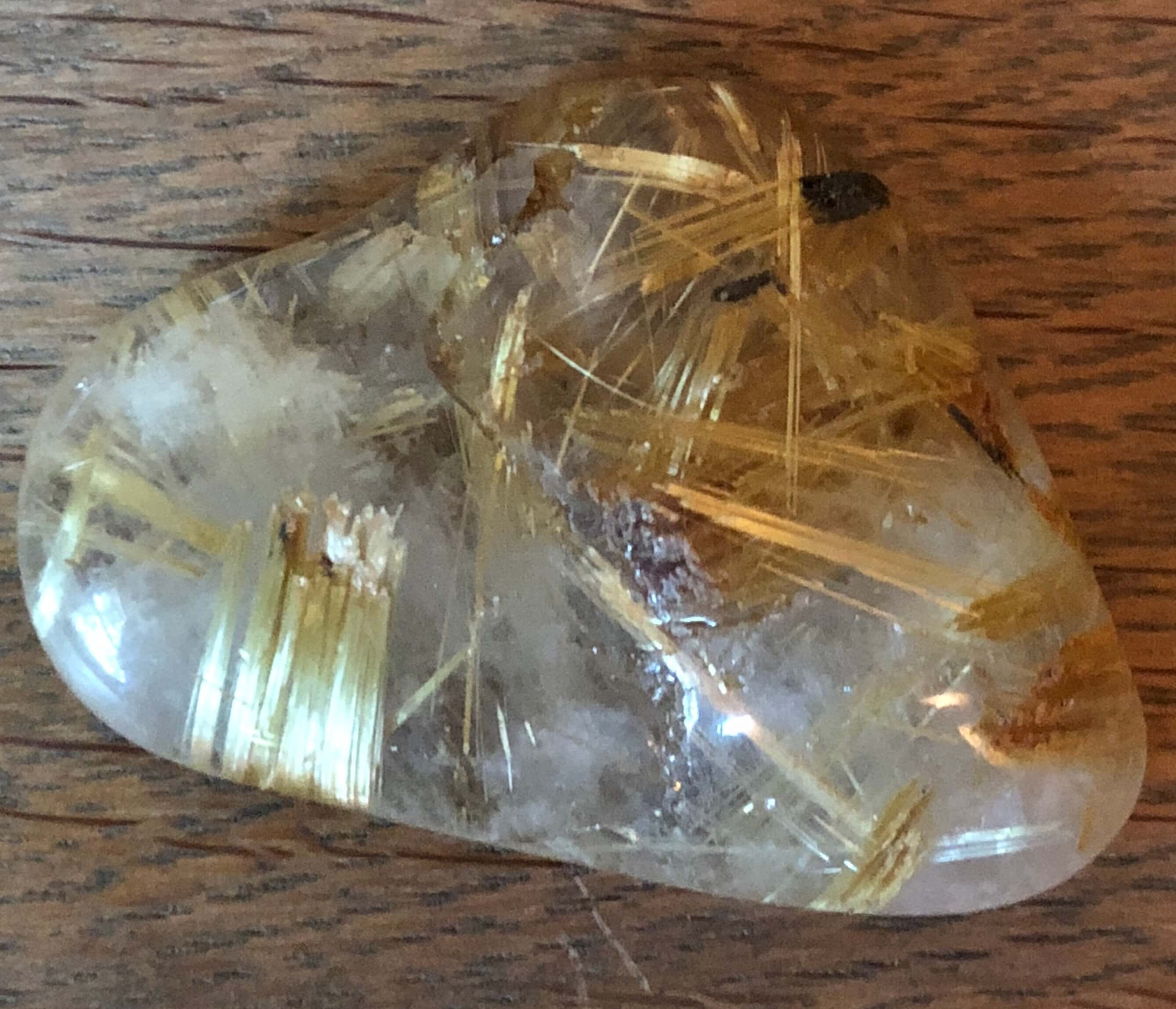 Quartz rutile