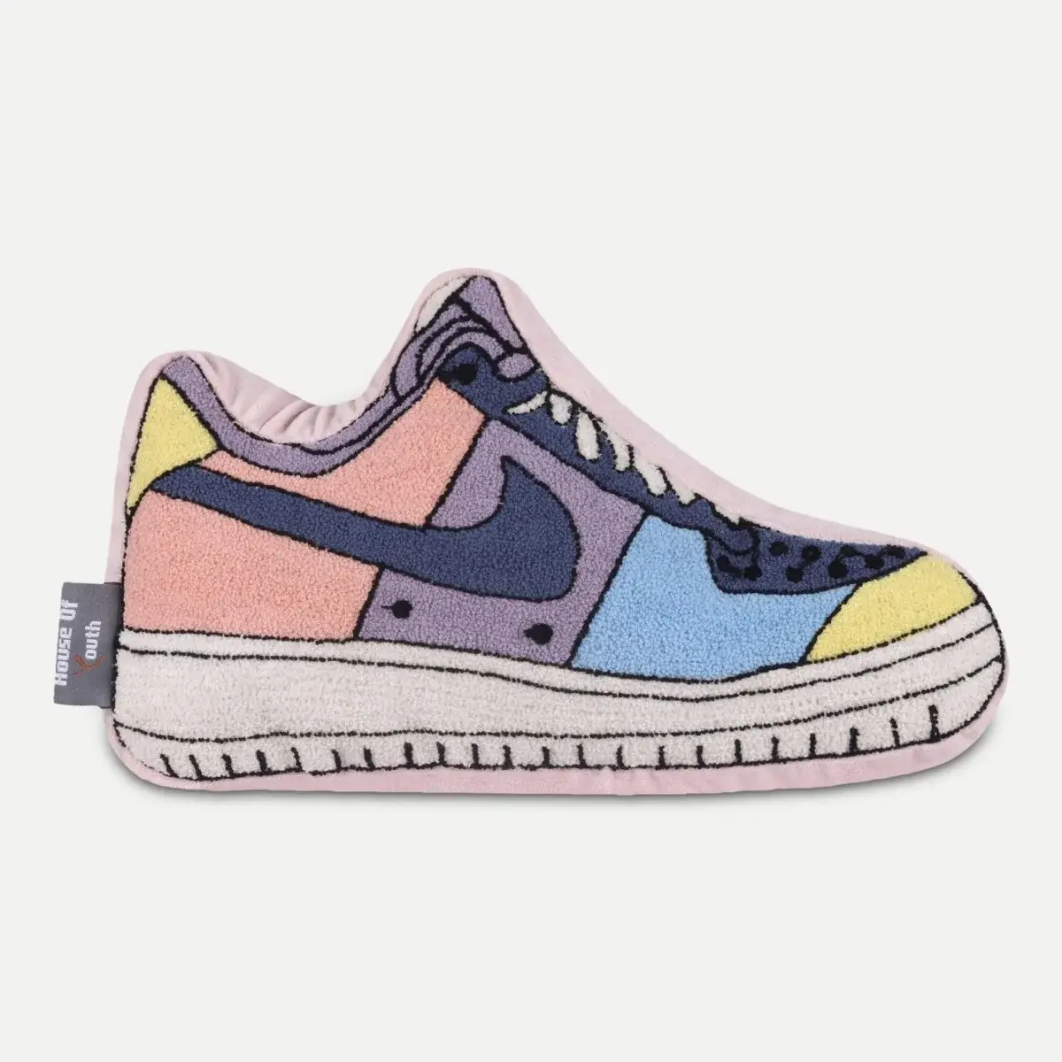 NIKE PINK PASTEL CUSTOM CUSHION HOY