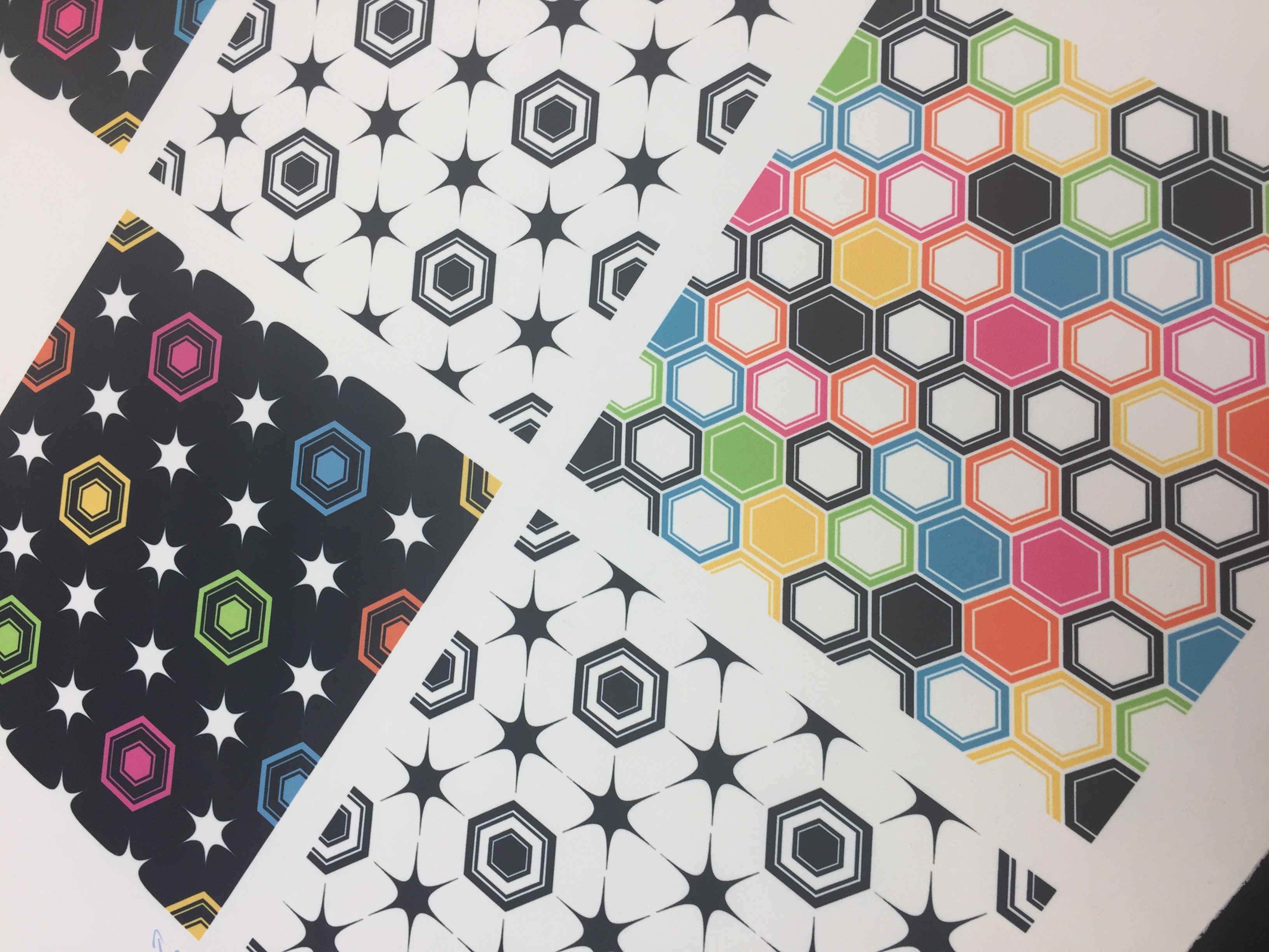 Colorful prints now available