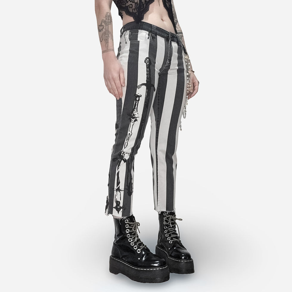 Thumbnail: siege pants no.002 (sz 27" waist)