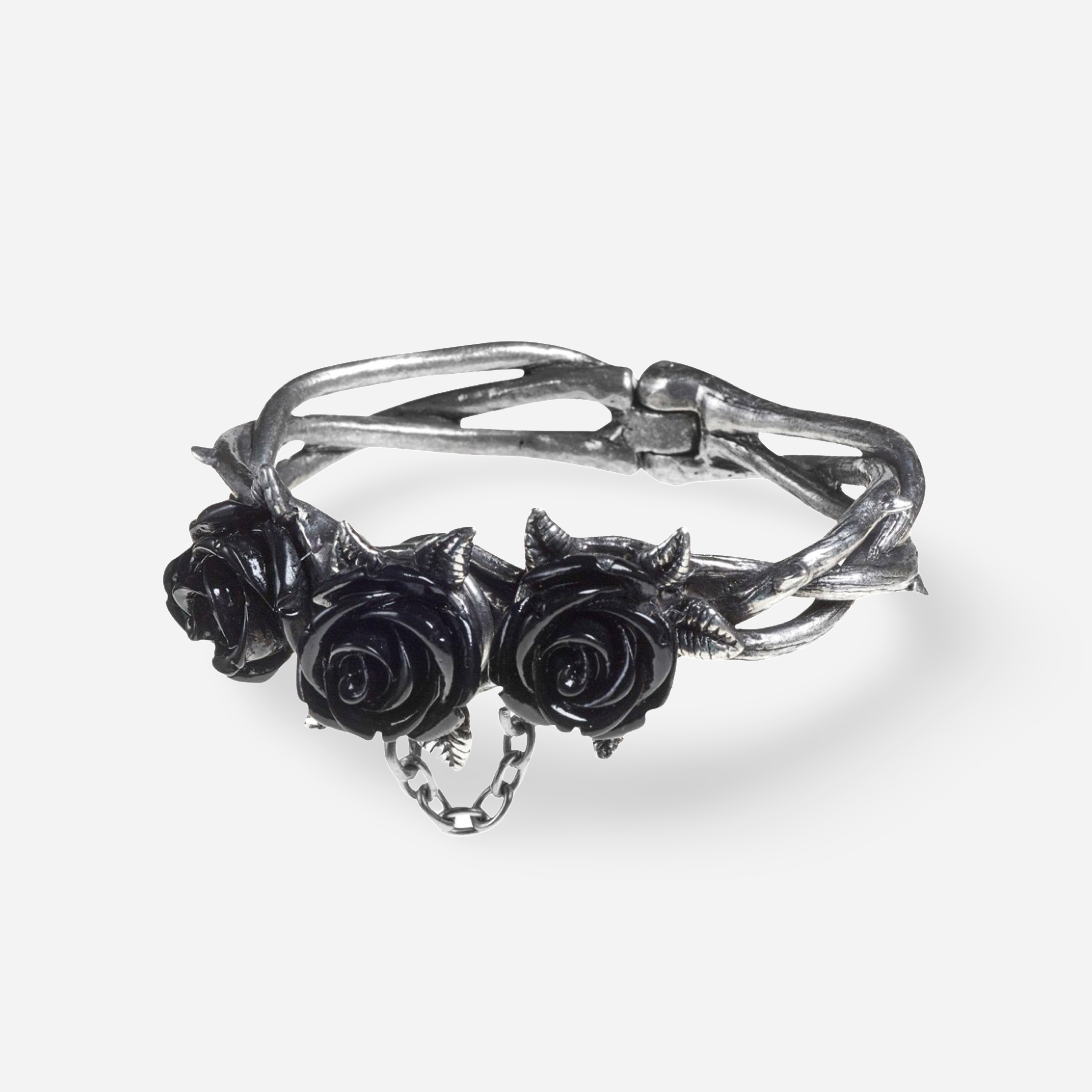 wild black rose bracelet