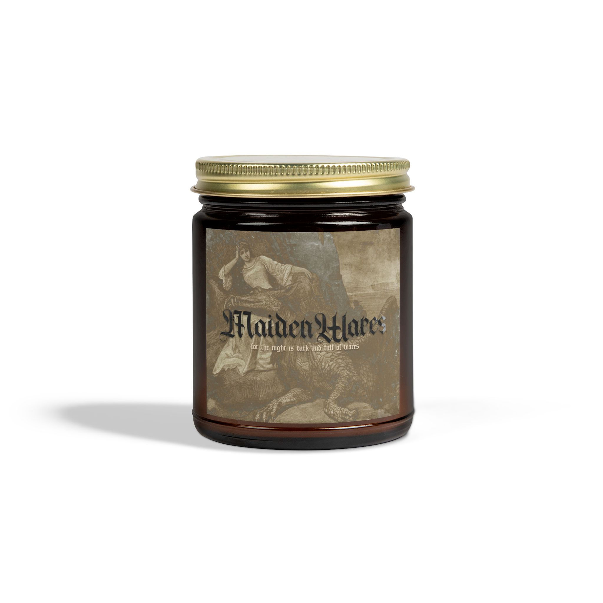 maiden wares jar candle