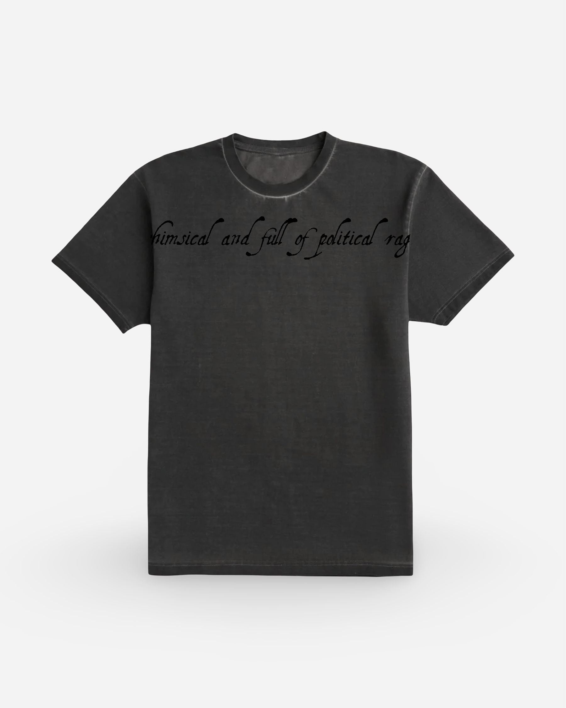 political rage distressed tee