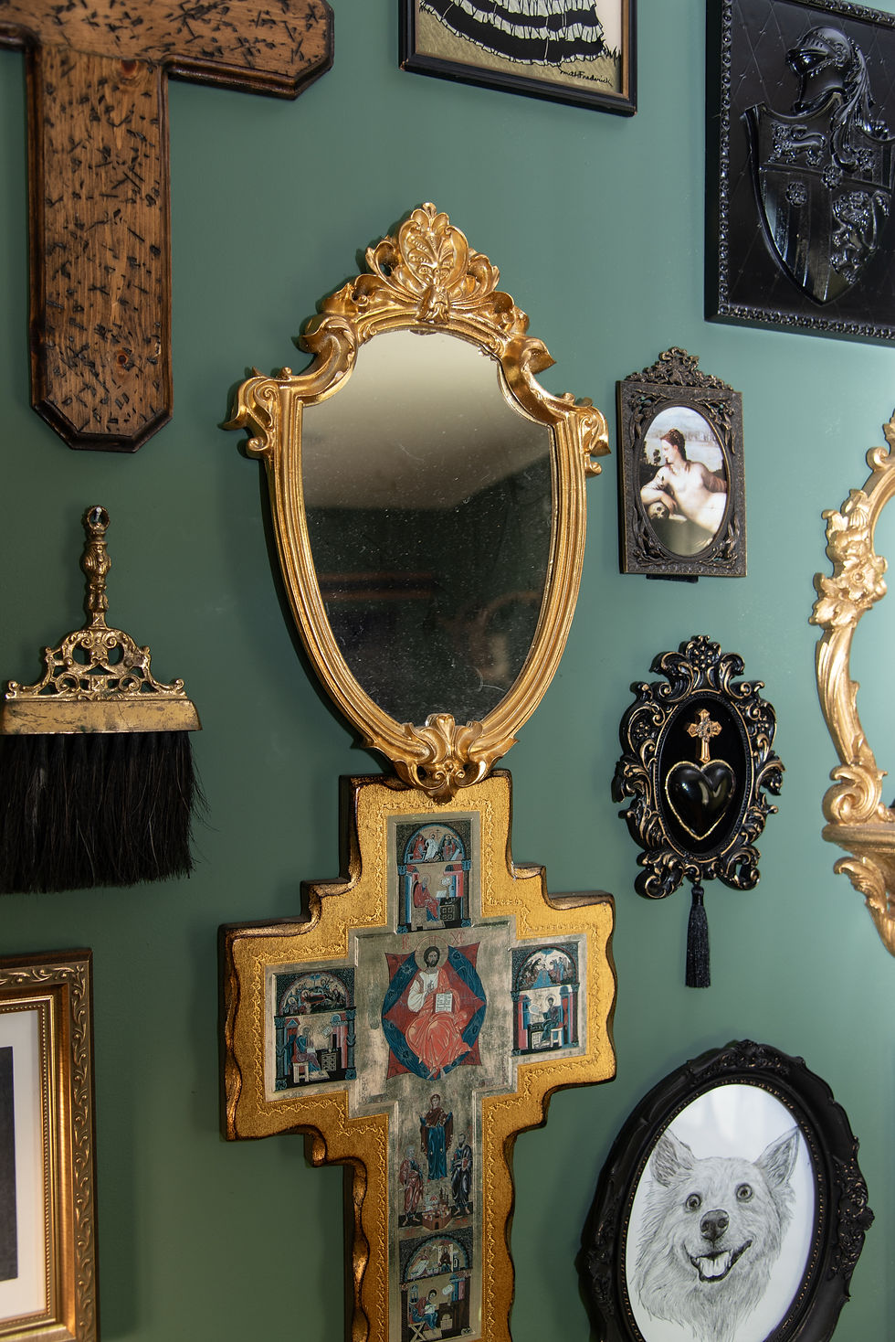 Thumbnail: gold renaissance wall mirrors