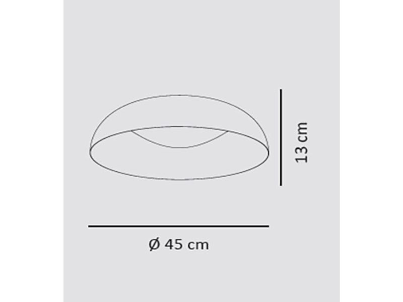 Miniatura: Lampada Aloha Ø45cm Sikrea plafoniera