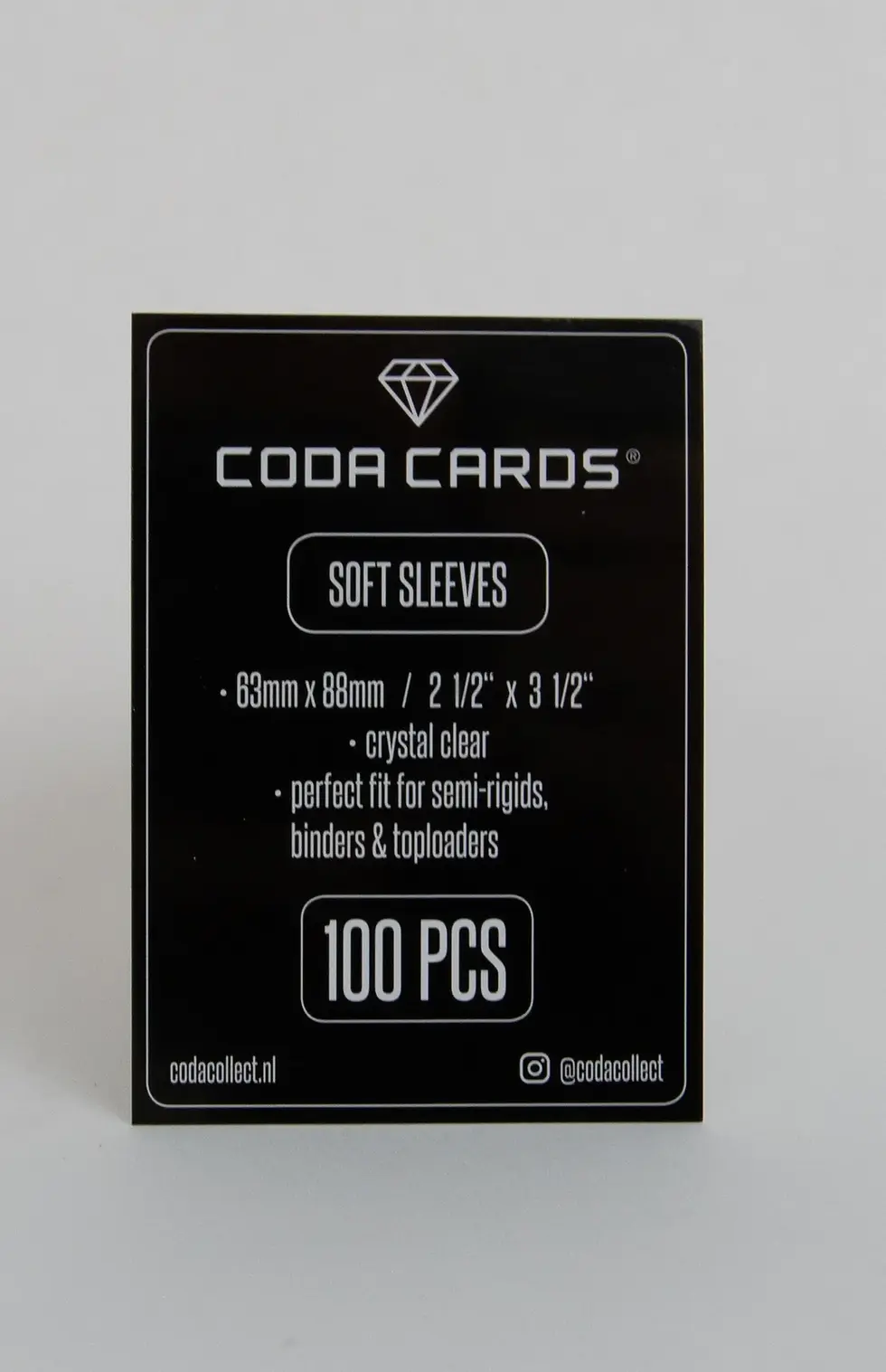 Coda Cards Soft Sleeves