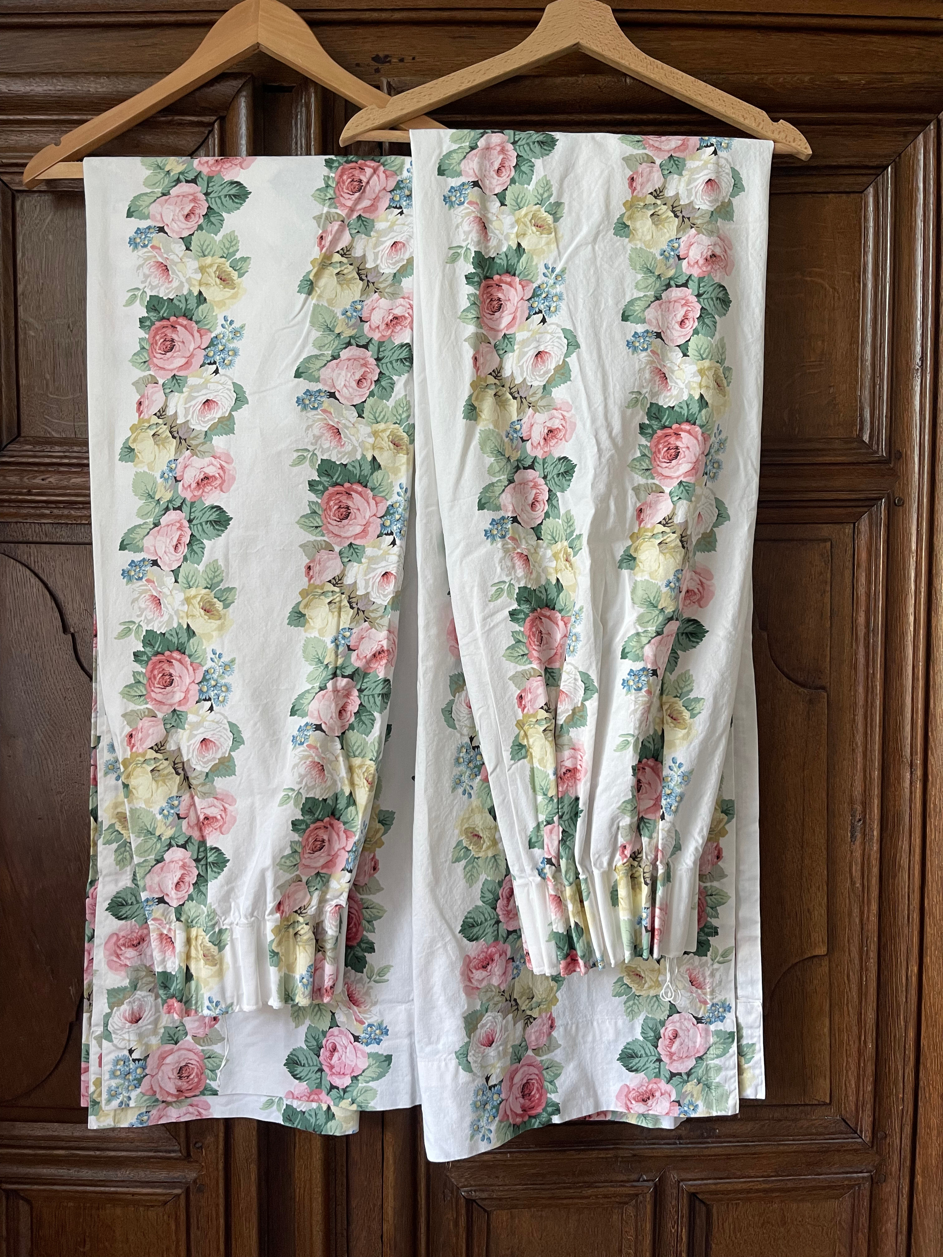 Vintage Sanderson Cheney Walk Curtains