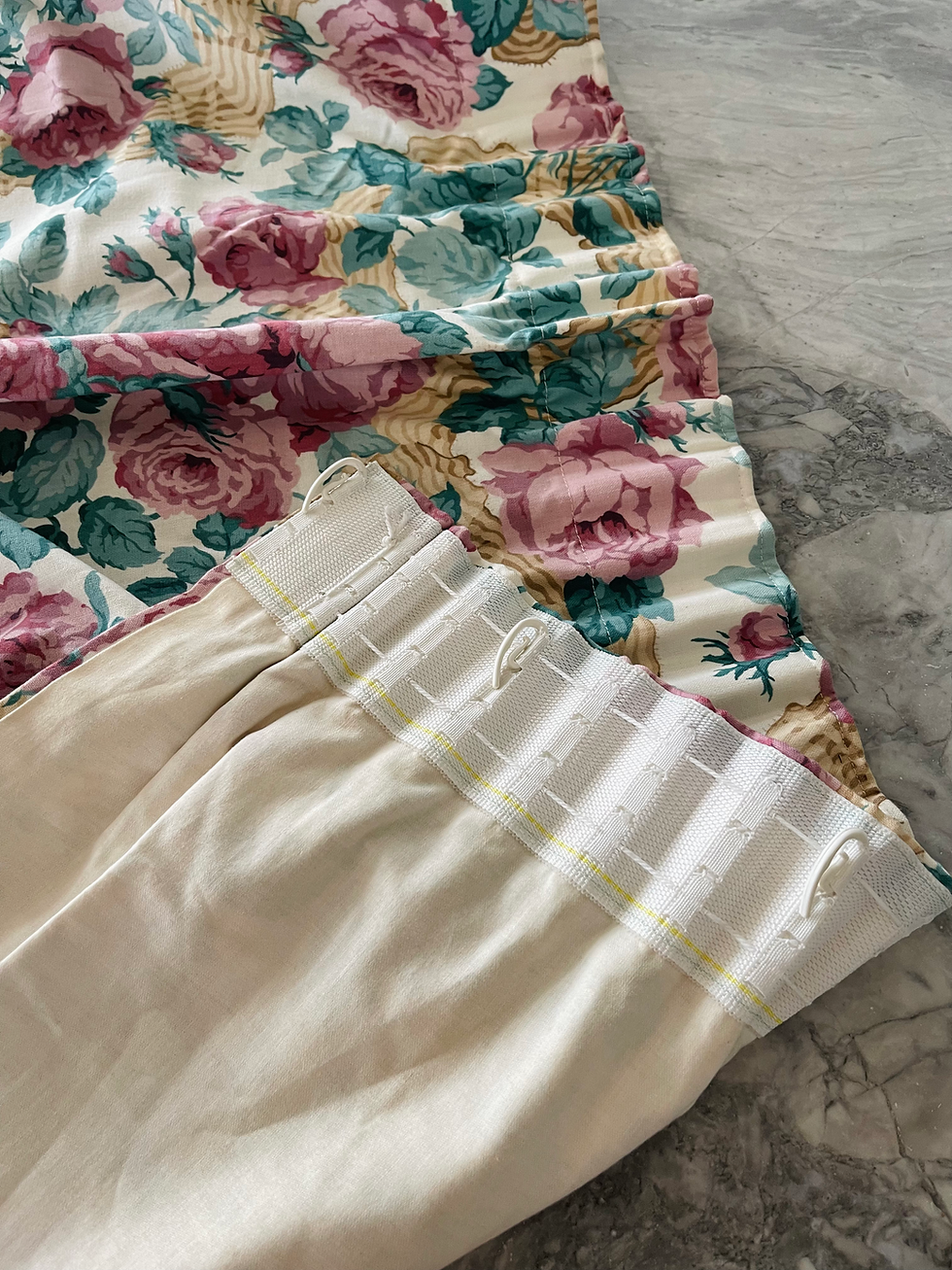 Thumbnail: Sanderson Vintage Curtain Garland and Roses
