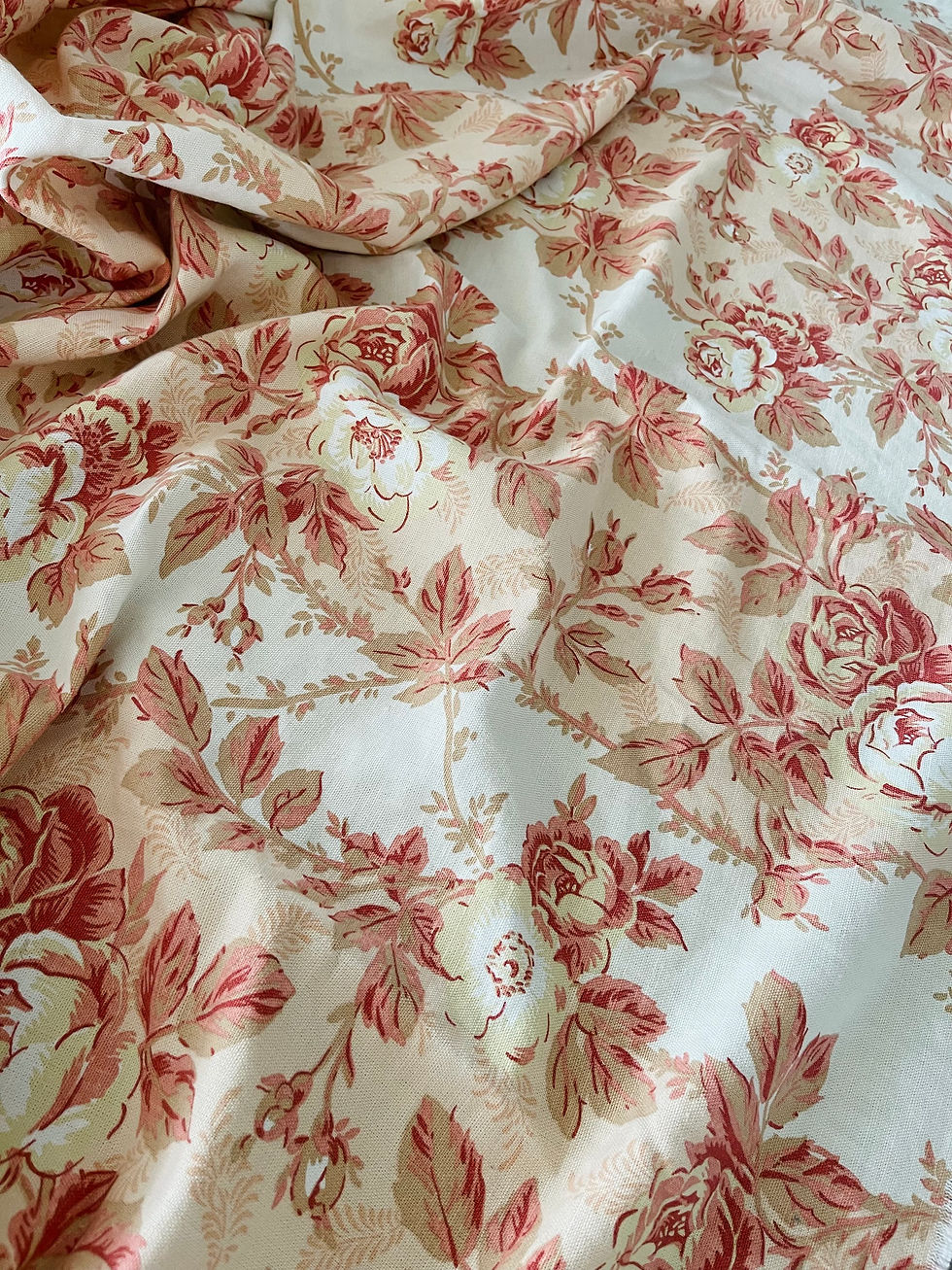 Thumbnail: Vintage Laura Ashley Pelham Stripe Fabric