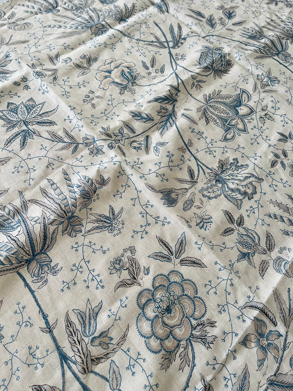 Thumbnail: Ralph Lauren Pillar Point Floral Fabric Remnant