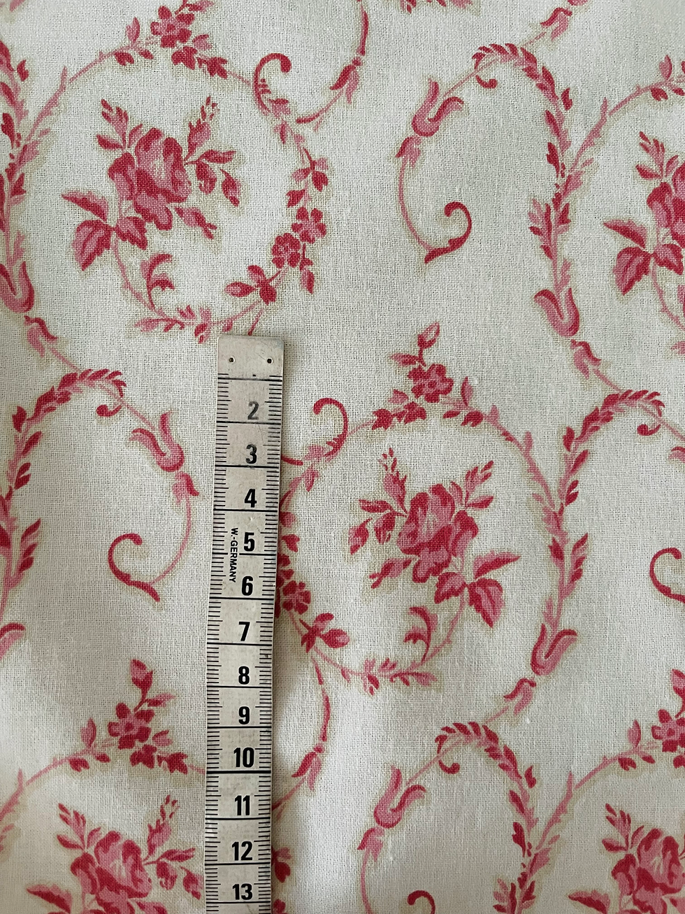 Thumbnail: Laura Ashley Normandy Rose Fabric