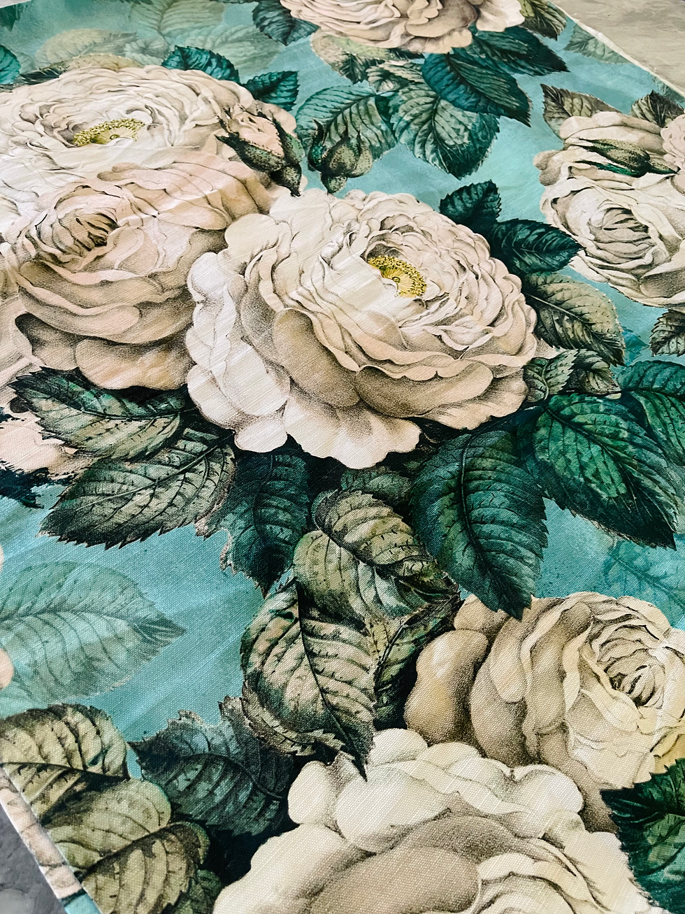 Thumbnail: John Derian The Rose Fabric Remnant