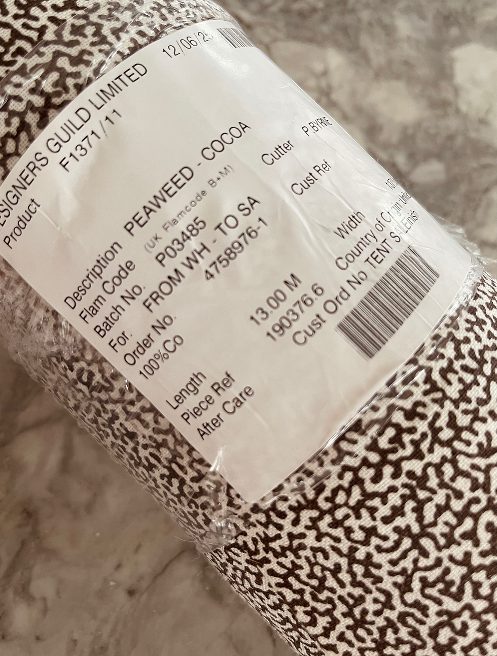 Thumbnail: Designers Guild Peaweed Fabric