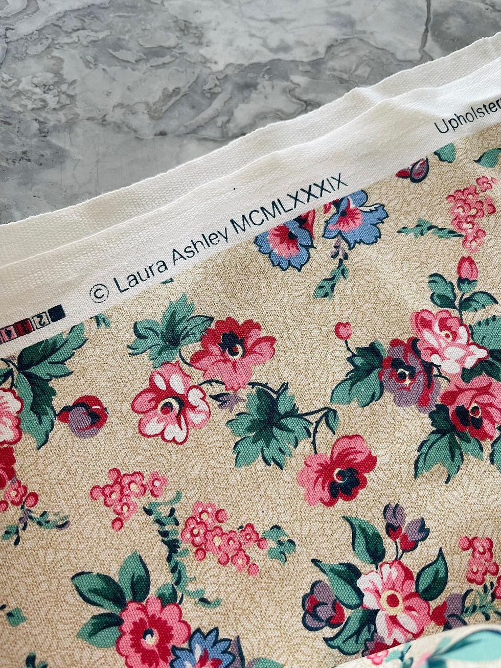 Thumbnail: Laura Ashley Hazel Cottage Fabric