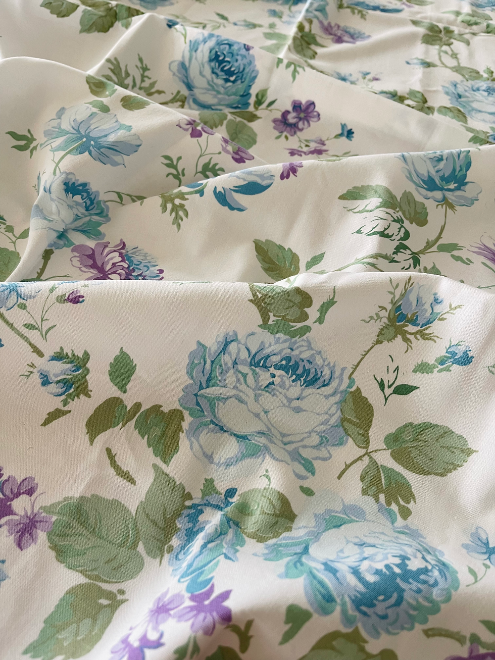Vintage Sanderson Reine des Fleurs Fabric