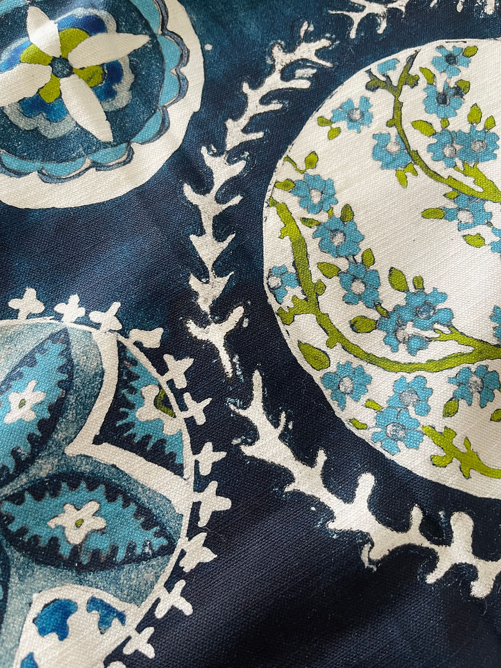 Thumbnail: William Yeoward Temari Fabric Remnant