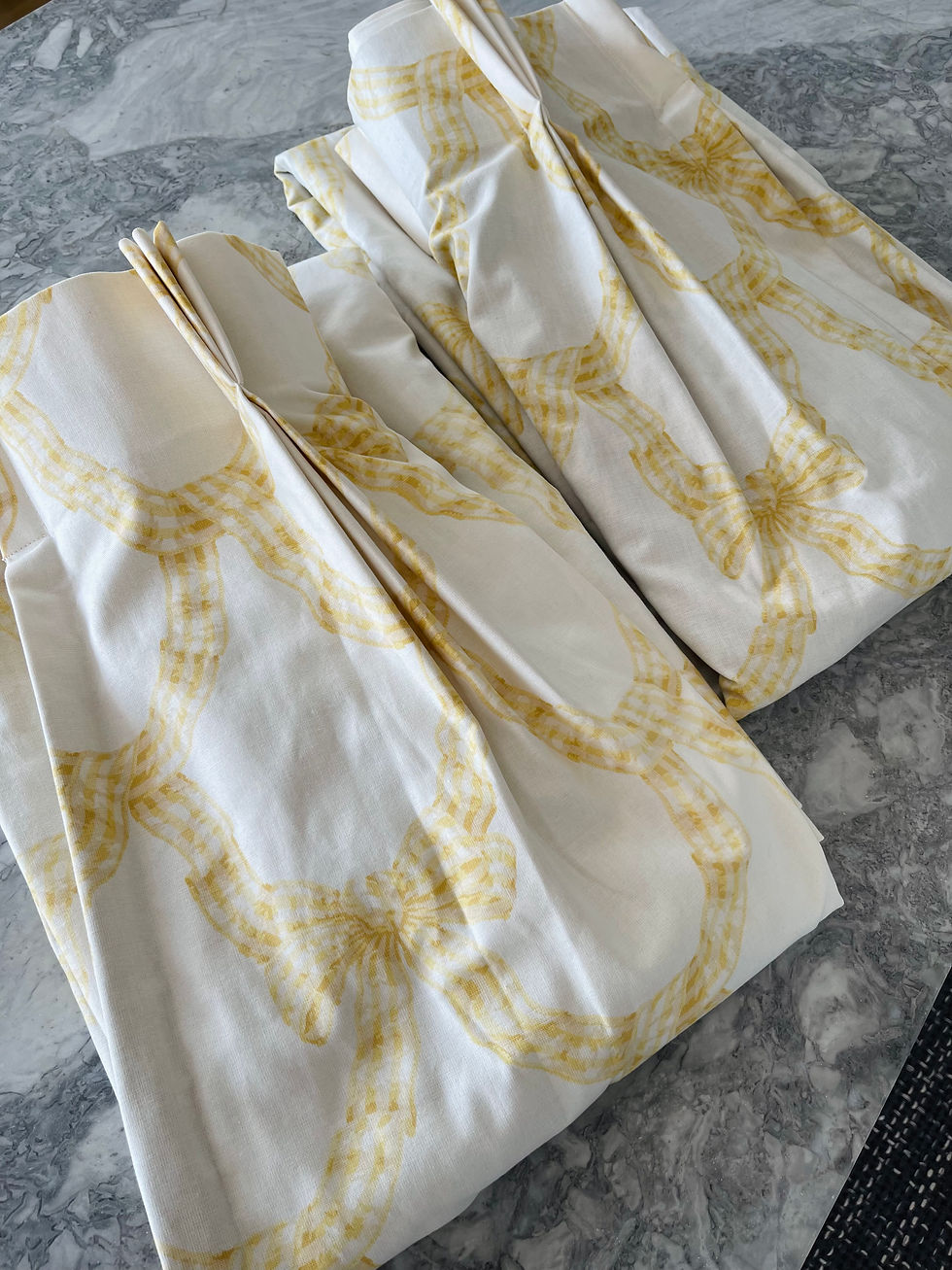 Thumbnail: Vintage Sanderson Carousel Curtains