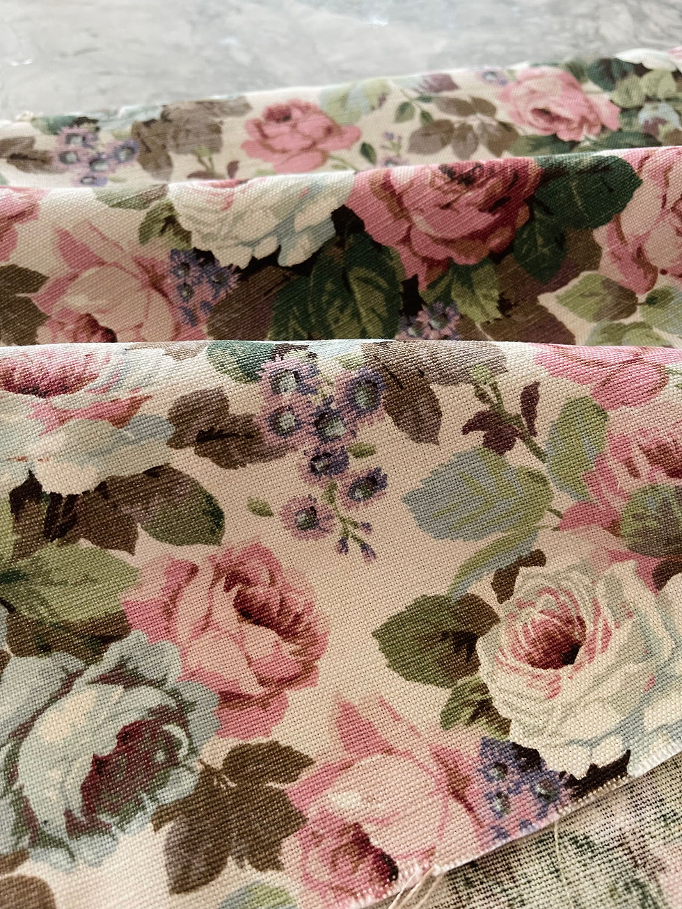 Thumbnail: Vintage Sanderson Little Chelsea Fabric