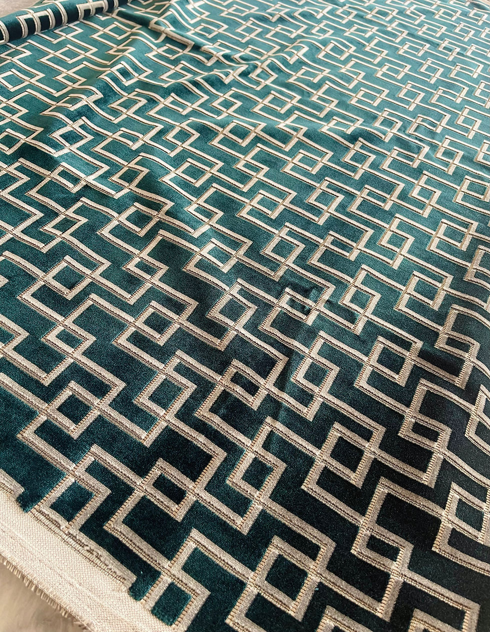 Thumbnail: Designers Guild Jeanneret Velvet Fabric