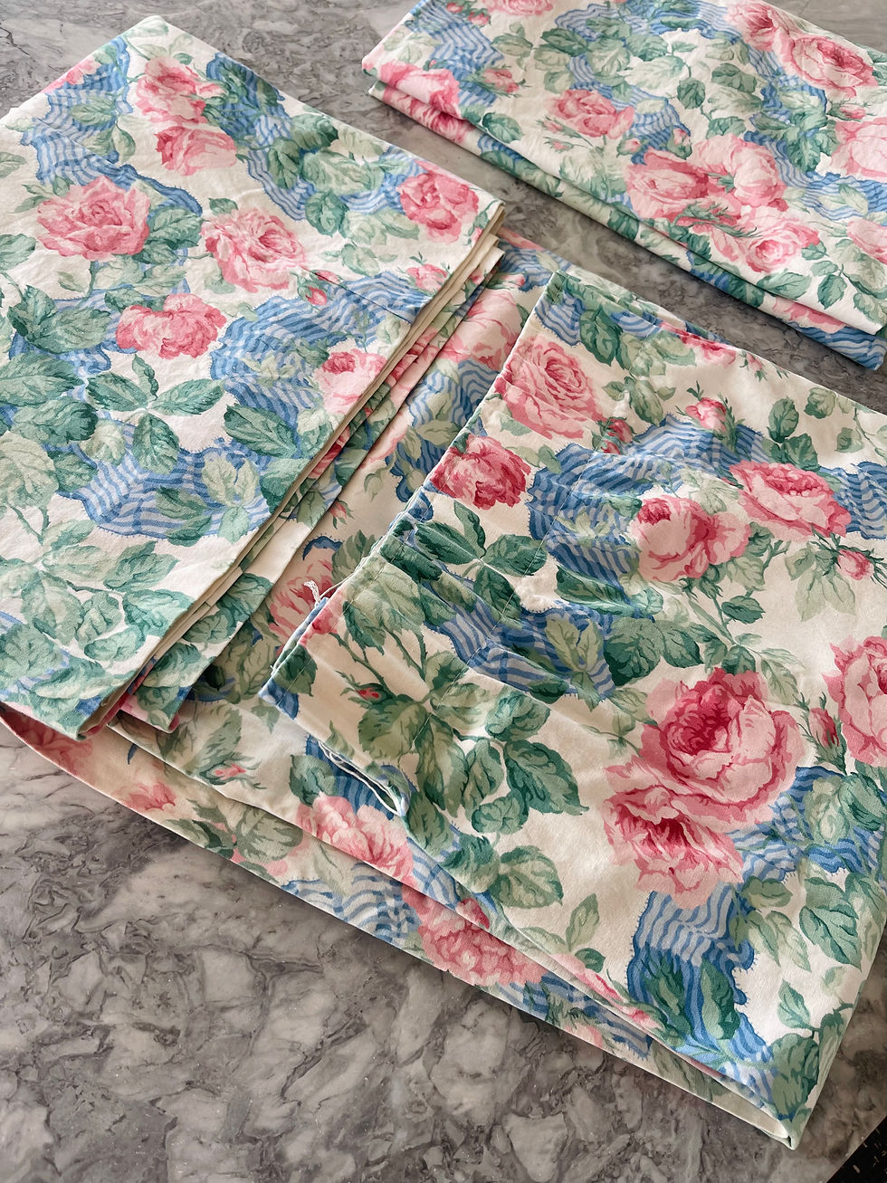 Thumbnail: Sanderson Garland and Roses Curtains