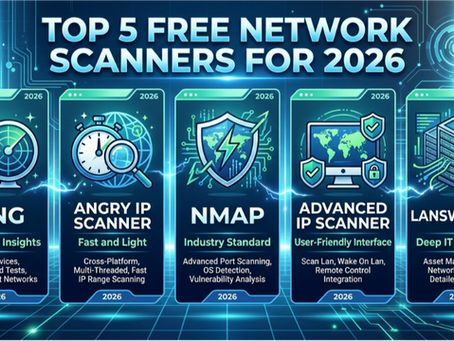Top 5 Free Network Scanners for 2026: Spot Hidden Devices Before Threats Strike