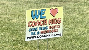 Community Shows Support By Displaying COACH Kids Signs