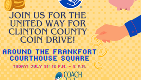 COACH Kids Participates in United Way Coin Drive July 31