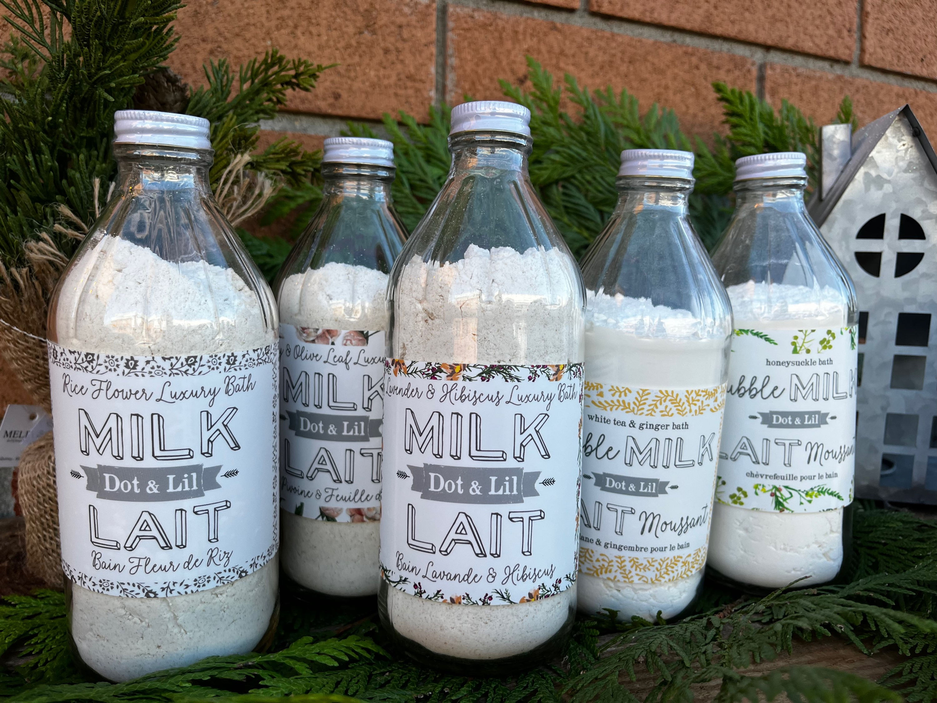 Laits de bain / Dot & Lil