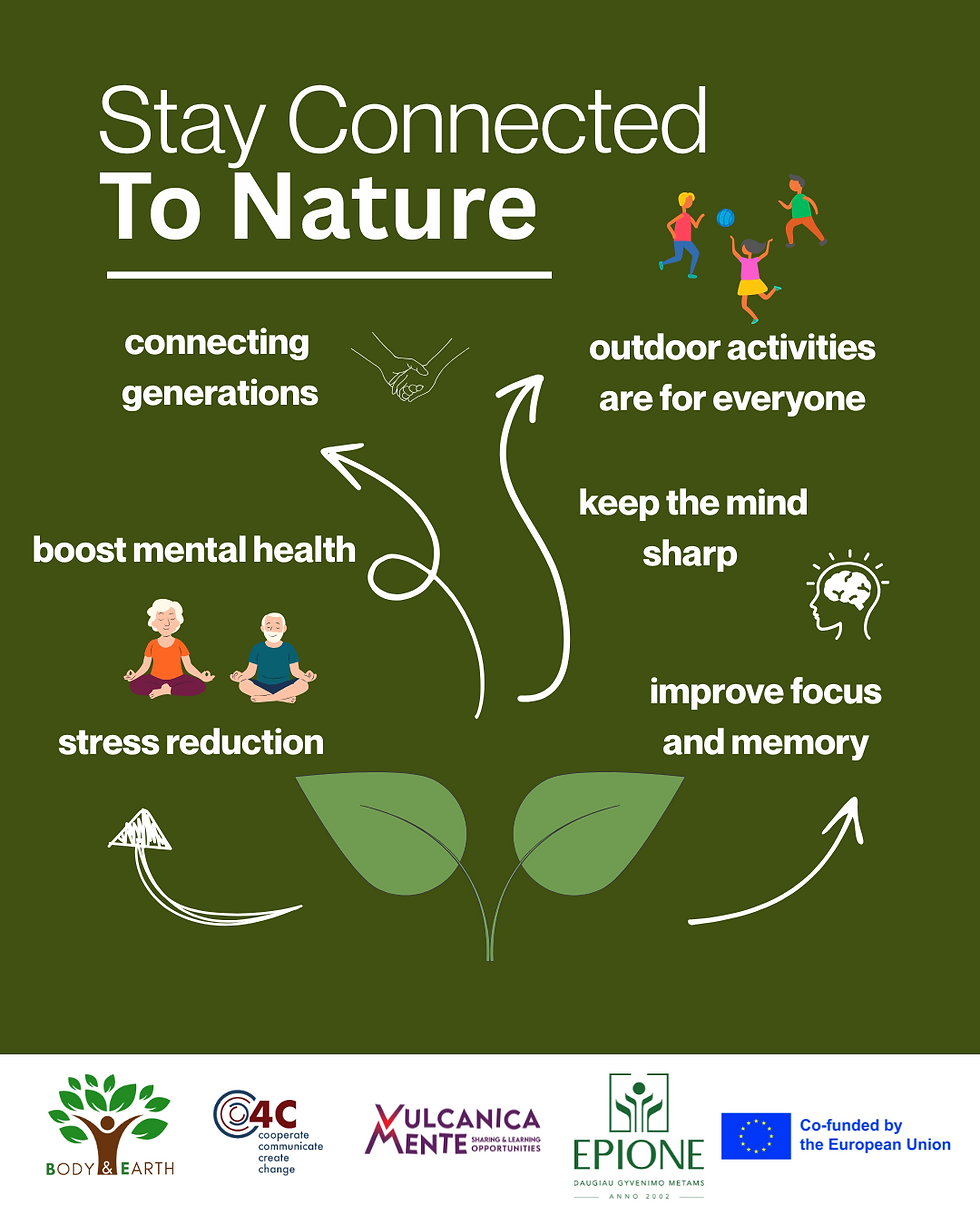 Body And Earth Project | Stay connected to nature