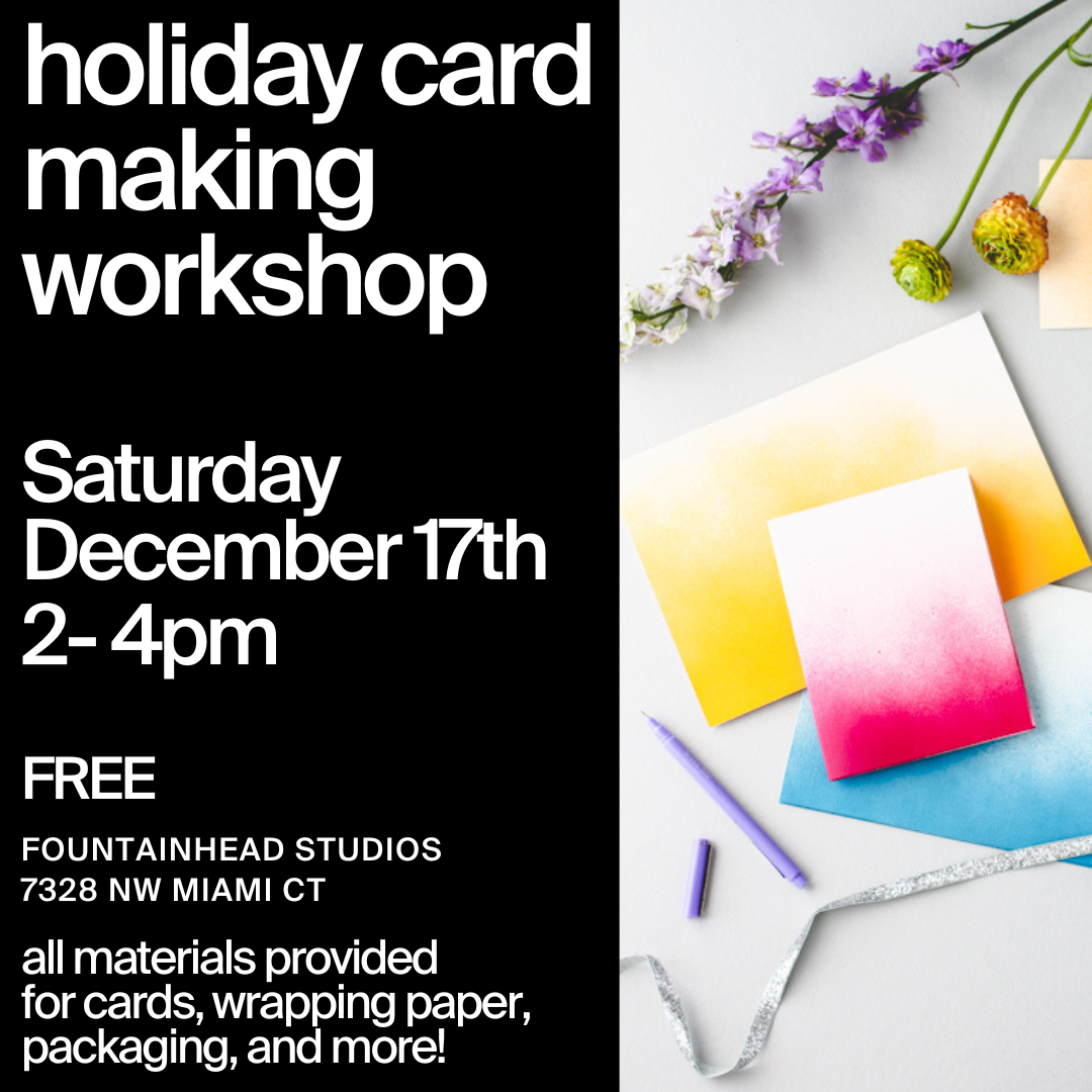 CARD MAKING WORKSHOP