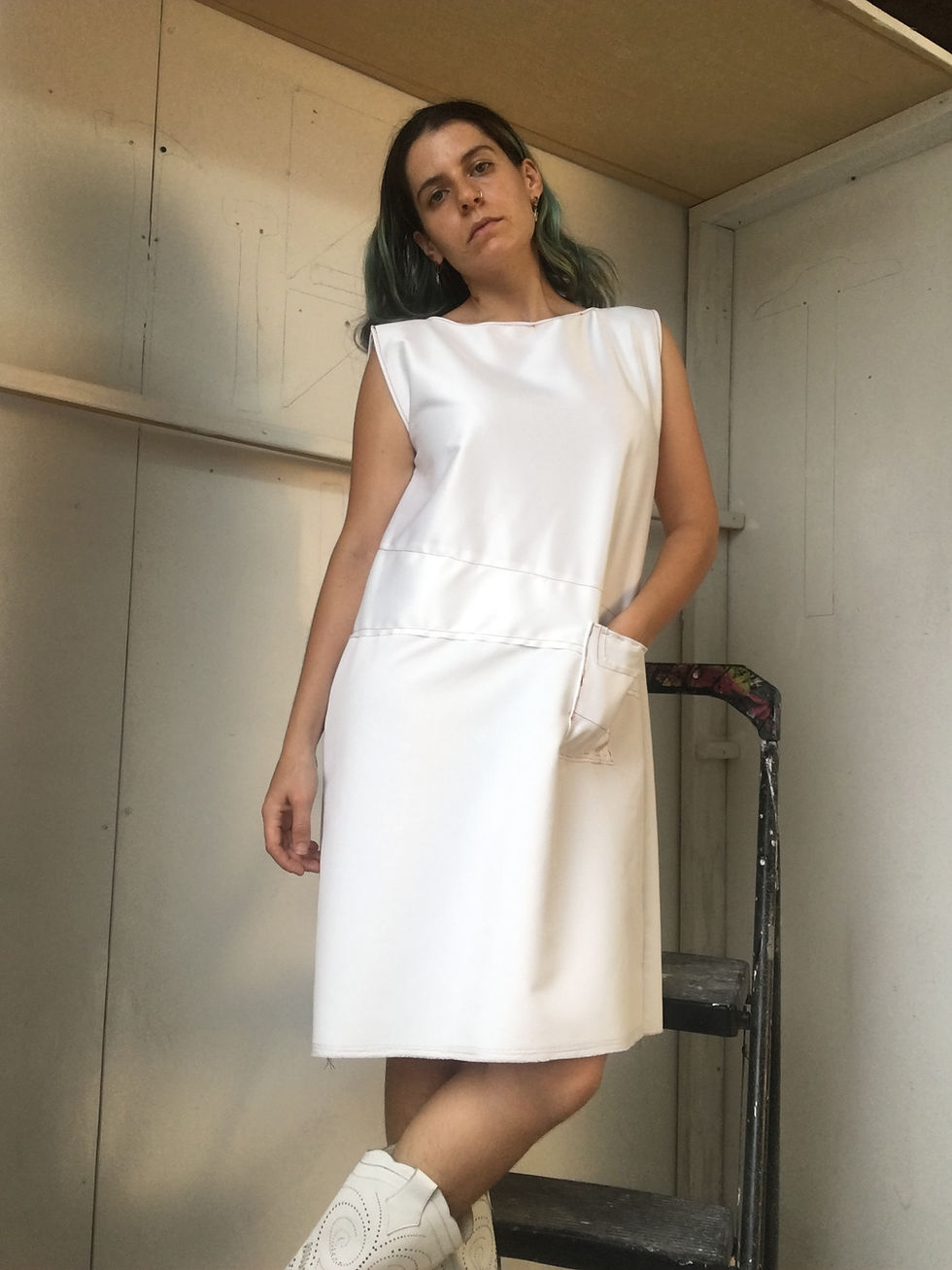 Thumbnail: The Samara Shift Patchwork Dress *Custom Order Only*