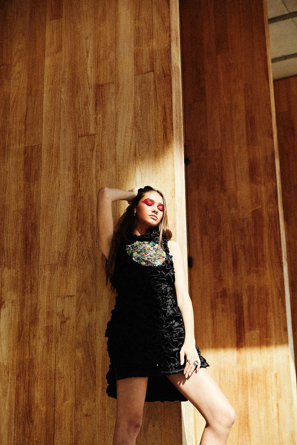 Thumbnail: The Gaia Organza Beaded Dress