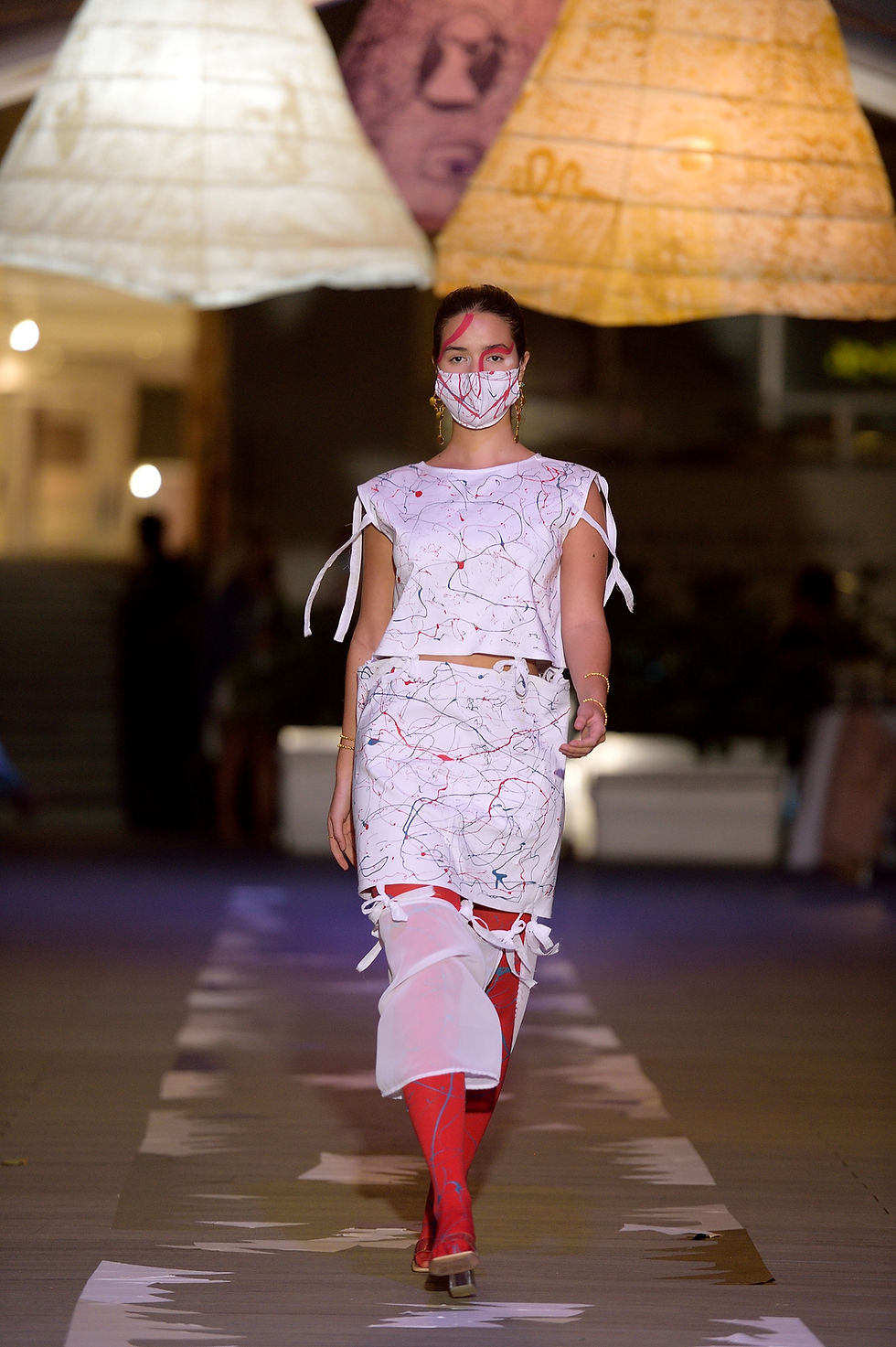 Thumbnail: The Taijitu Paint Splatter Dress
