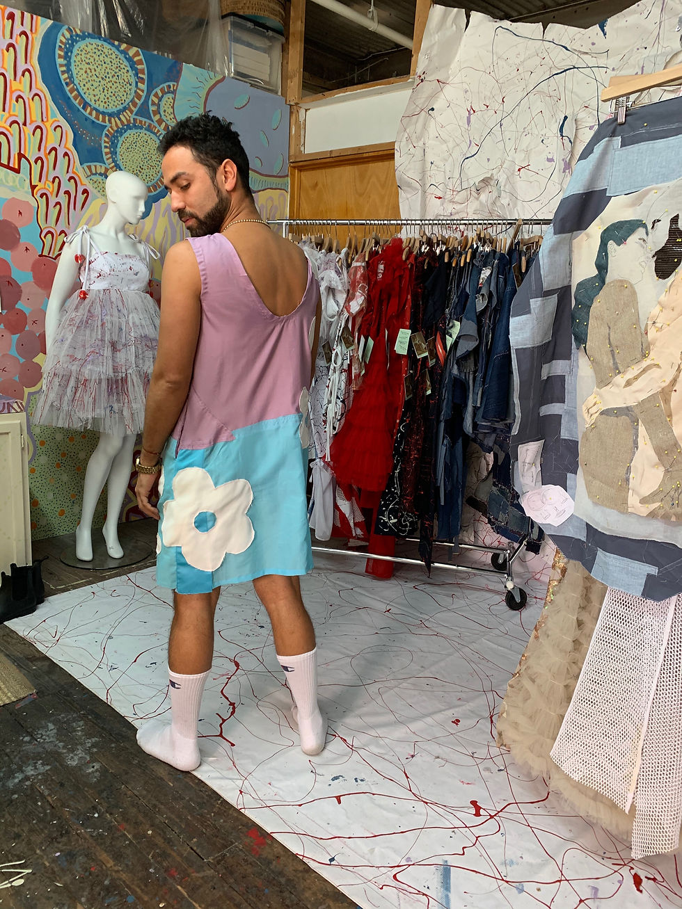 Thumbnail: The Asymmetrisch Floral Dress