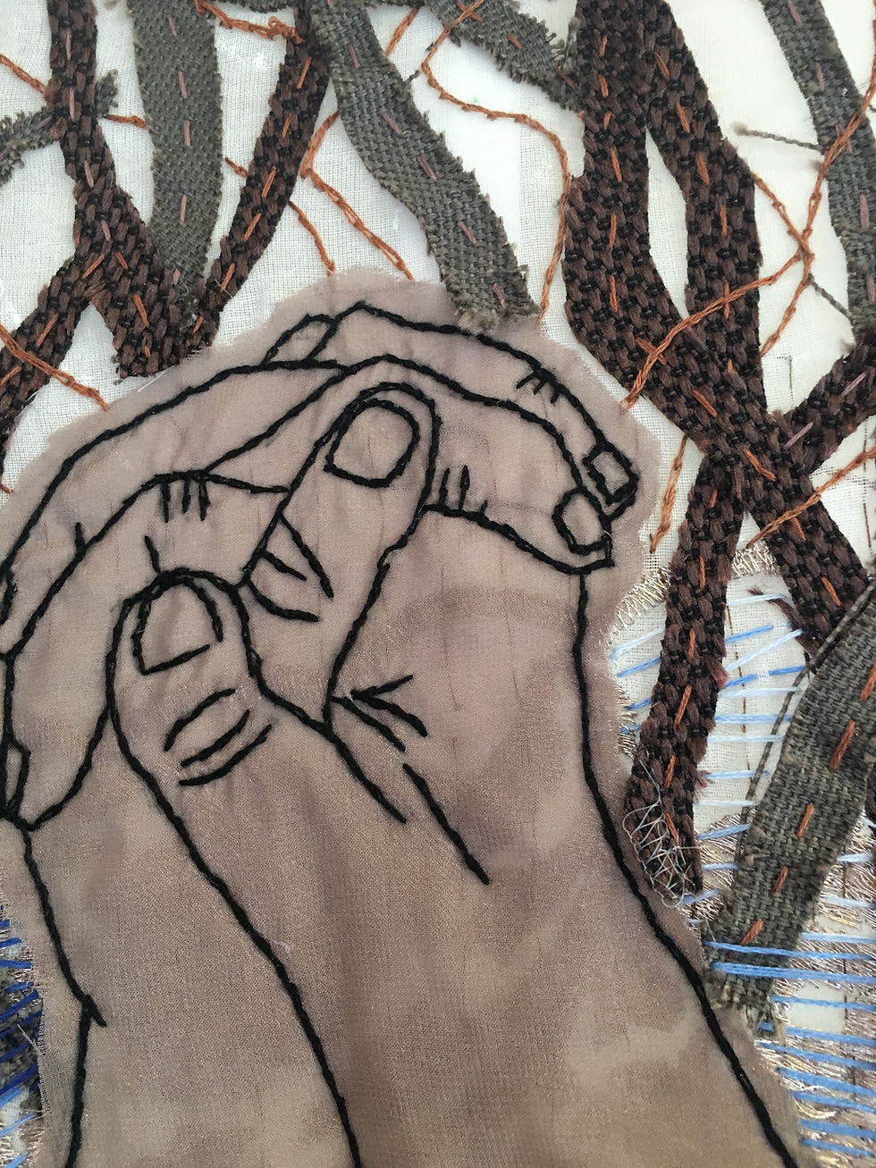 Thumbnail: Mangrove Prayer Fiber Sculpture