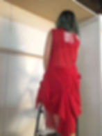 Thumbnail: The Pangea Draped Patchwork Dress
