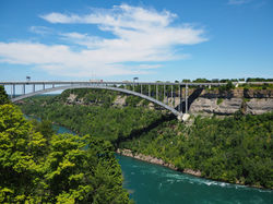 Queenston-Lewiston Bridge US Canada