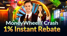 MoneyWheel Crash 1% Instant Rebate
