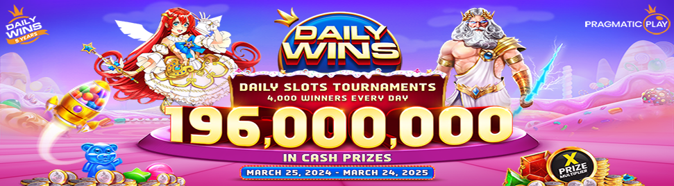 PP (Pragmatic Play)  DAILY WINS-Daily Tournaments