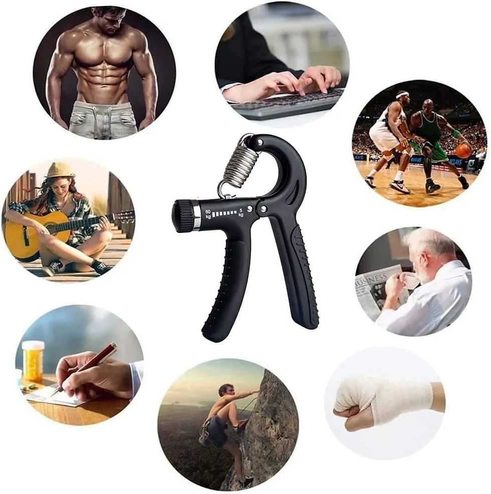 Thumbnail: Adjustable Fitness Hand Arm Hand Grip Exercise