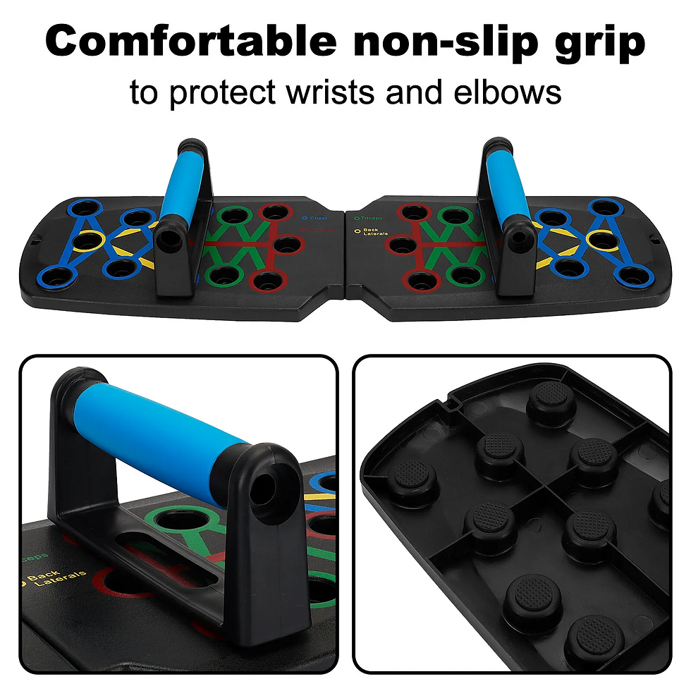 Thumbnail: 28 in 1 Push Up Rack Board System Fitness Workout Train Home Gym Exercise Stands