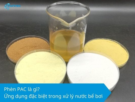Phèn nhôm, Phèn PAC và những chất keo tụ khác