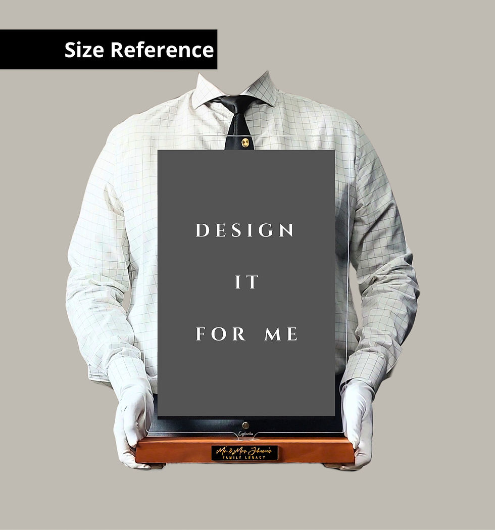 Miniatura: Design It For Me Photo Display - Brown Base